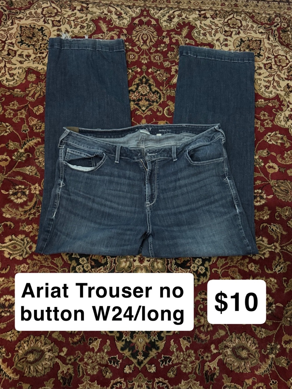 Ariat Indigo Wash Denim Jeans
